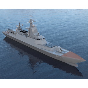 海军先进护卫舰531FFG3d模型