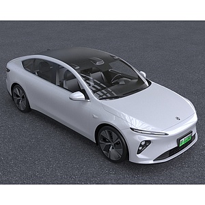 NIO蔚来ET7新能源汽车3d模型