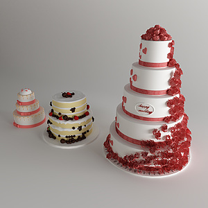 蛋糕奶酪3d模型