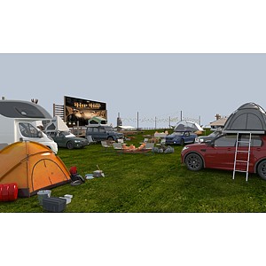 户用露营地3d模型