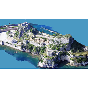 现代海岛3d模型