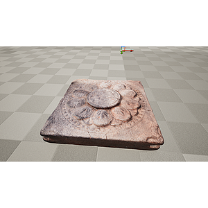 花岗岩石雕石刻3d模型