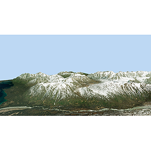 自然现象雪山各角度图3d模型
