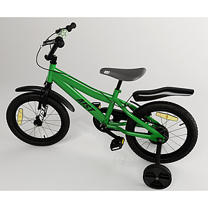 儿童自行车3d模型