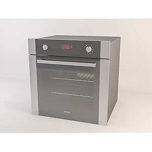 家用电器蒸箱烤箱3d模型