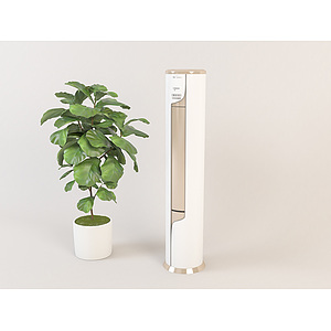 家用电器空调扇3d模型