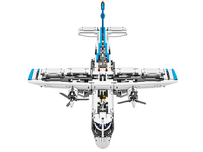 现代乐高飞机玩具模型3d模型