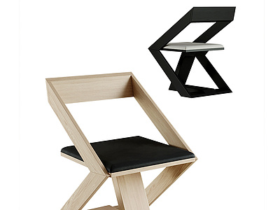 现代休闲椅造型椅模型3d模型
