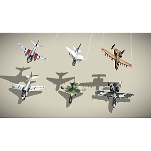 飞机战斗机航空器3d模型