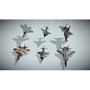 飞机战斗机航空器3d模型