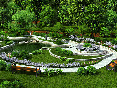 景观绿化景观树模型3d模型