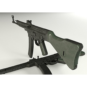 冲锋枪SGT443d模型
