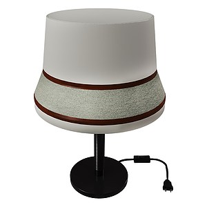 Audrey现代帽子台灯3d模型