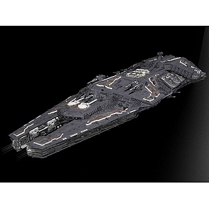 外星战舰3d模型