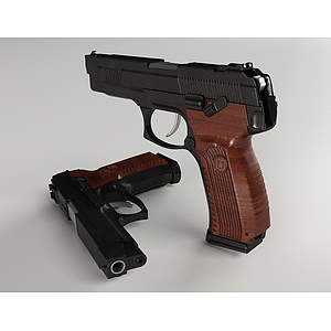 手枪3d模型