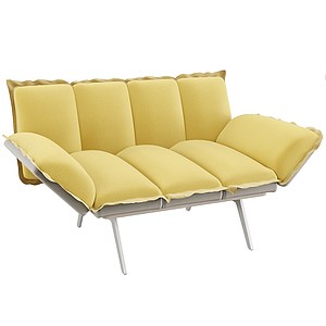 黄面包沙发3d模型