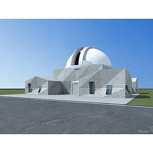 天文观测台3d模型