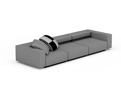 现代简约风格沙发模型3d模型