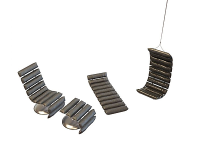 吊椅模型3d模型