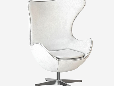 3d现代办公椅真皮模型