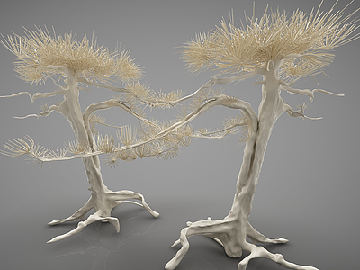 植物盆栽模型3d模型