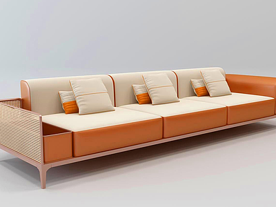 小沙发模型3d模型