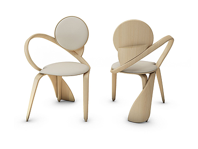 3d异形椅子模型