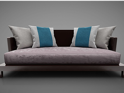 3d沙发床模型