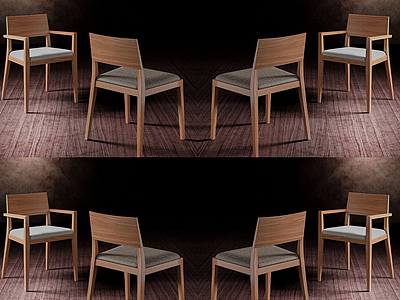 现代椅子单椅模型3d模型