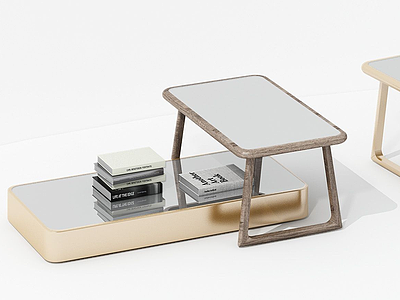 3d现代小桌子模型