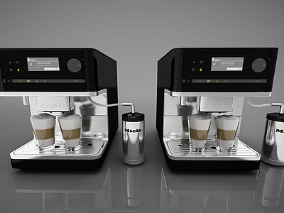 3d咖啡机模型