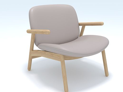 北欧简约椅子模型3d模型