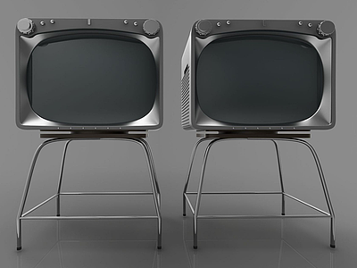 现代风格电视机模型3d模型