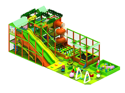 游乐设施模型3d模型