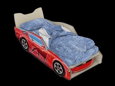 3d现代汽车床模型