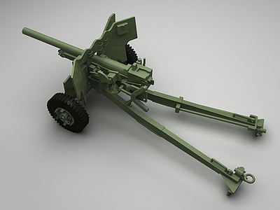 3d火炮模型