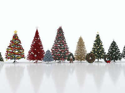 圣诞树合集模型