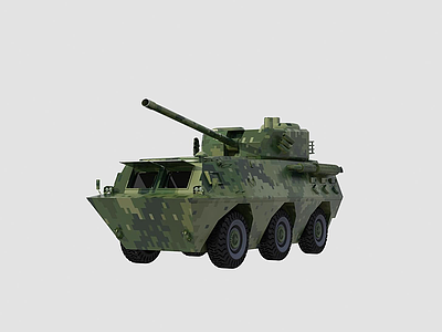 自行迫击榴弹炮模型3d模型
