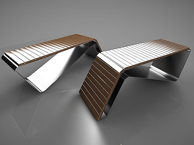 户外休闲椅子模型3d模型