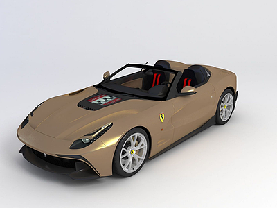 法拉利Ferrari F12 TRS模型3d模型