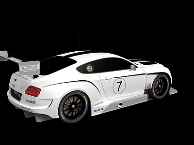 3d宾利 Continental GT3模型