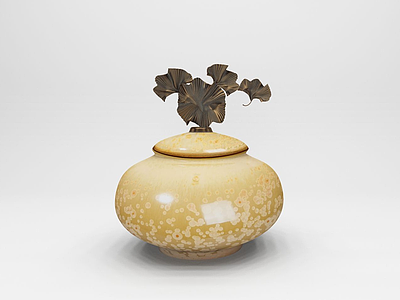 创意陶瓷摆件工艺品模型3d模型