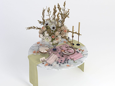 装饰花瓶3d模型