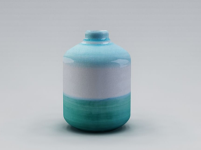 瓷瓶摆件模型3d模型