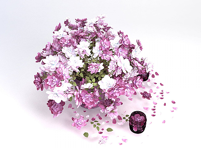 花卉装饰品模型3d模型