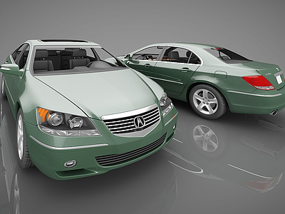 3d<font class='myIsRed'>绿色</font>轿车模型