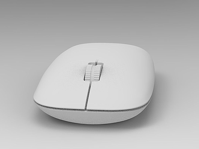 3d鼠标无线鼠标滑轮模型