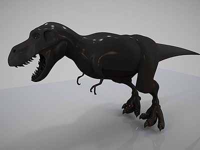 恐龙雕塑模型模型3d模型