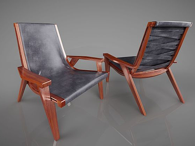 创意皮革沙发模型3d模型