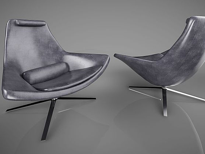 现代简约休闲椅模型3d模型